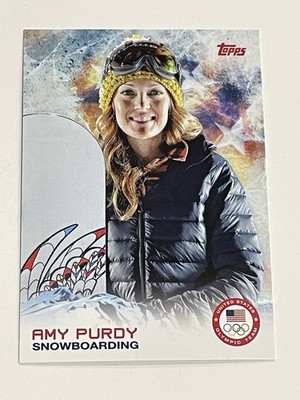 2014 Topps U.S. Olympic & Paralympic Team & Hopefuls #69 - Amy Purdy - USA