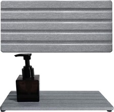 2 PCS Water Absorbing Stone Trays for Bathroom Sink Kitchen Counter,