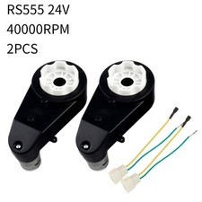 24V 40000RPM Portable Replacement For Kids Electric Ride On Car Gearbox Motor