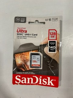 Sandisk Ultra 128 GB DS Card