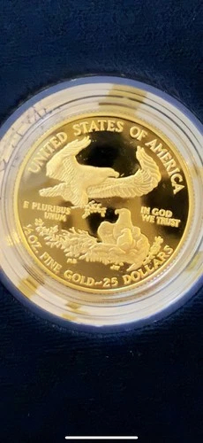 2007-W Proof Gold Eagle 1/2 oz American Liberty Series Label Proof Never Touched