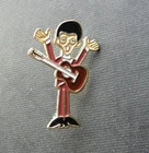 THE BEATLES PAUL McCARTNEY BRITISH THE BEAT 60s LAPEL PIN BADGE 1.25 INCHES