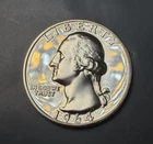1964 Washington Silver Quarter Brilliant Gem PROOF Deep Mirror Finish US Coin #2