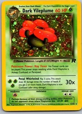 Dark Vileplume (13) Unlimited Holo Holo Rare Team Rocket 13/82 on eBay