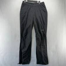 REI Essential Rain Pants Men's Medium Tall Black Performance Outdoor Waterproof