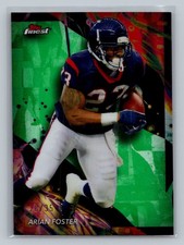 2024 Finest Arian Foster Green Refractor #/35 #121 Texans