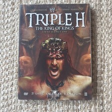 WWE TRIPLE H THE KING OF KINGS THERE IS ONLY ONE HHH W/SLIPCOVER dvd 2-DISC SET