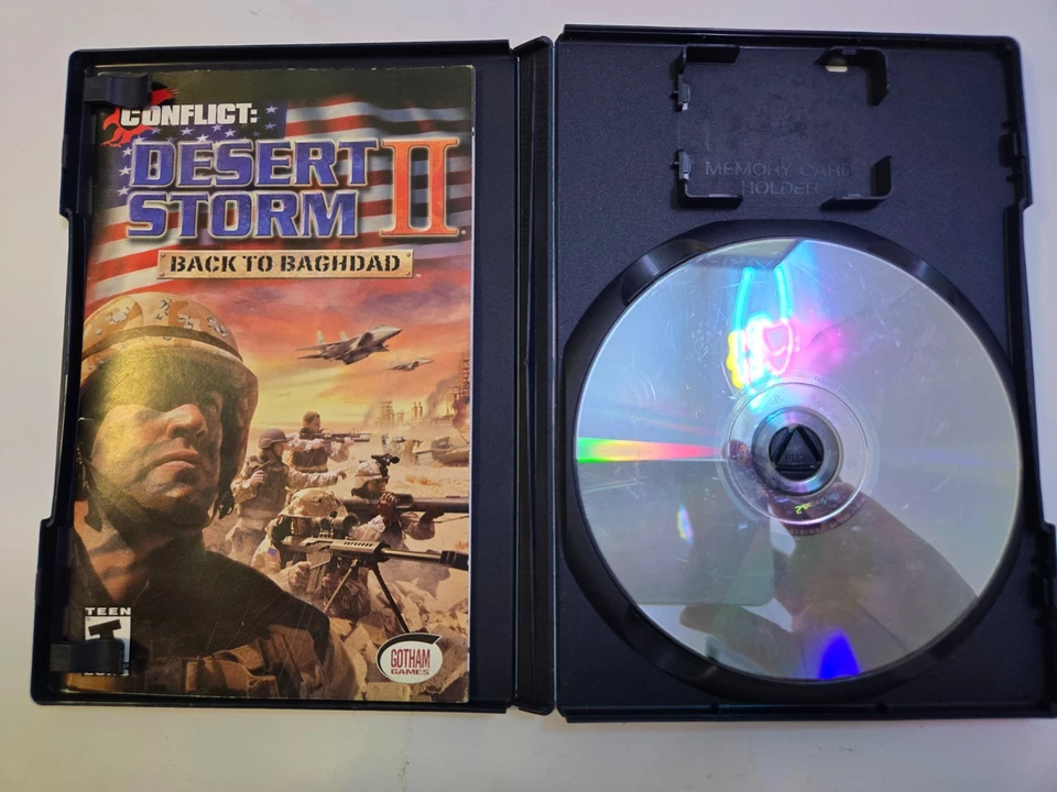 Conflict: Desert Storm II - Back to Baghdad (PS2 / PlayStation 2) Complete [CIB] - Image 4 of 4