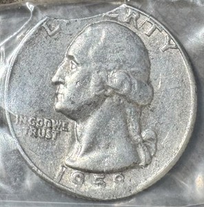 1958 Quarter Error Coin No Mint
