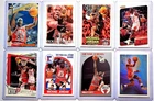 Michael Jordan 8 Card Lot. 1989-97 Hoops, Topps , UpperDeck.
