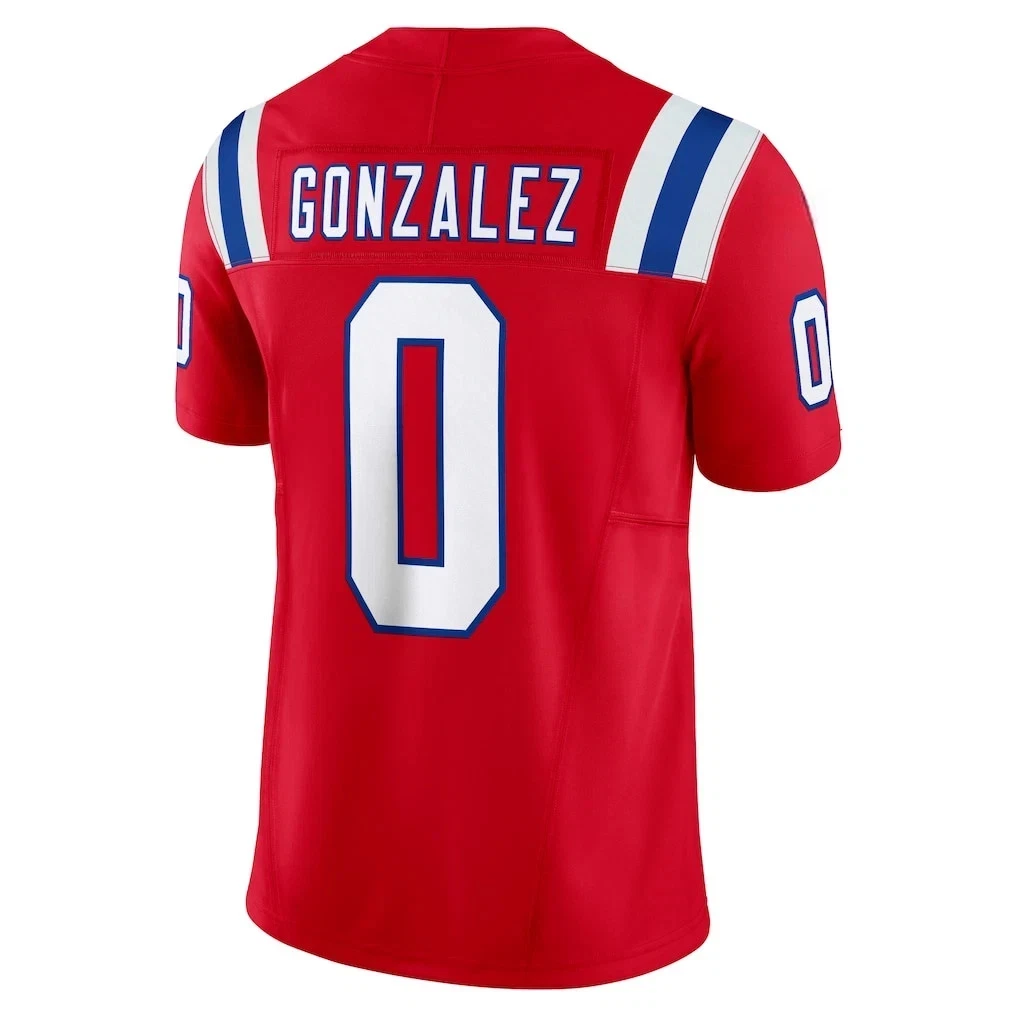 2025 Men's/Youth Patriots Christian Gonzalez #0 Rivalries Jersey