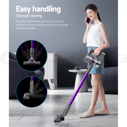 Devanti Handheld Vacuum Cleaner Stick Cordless Bagless Handstick Recharge Vac - Picture 6 of 15