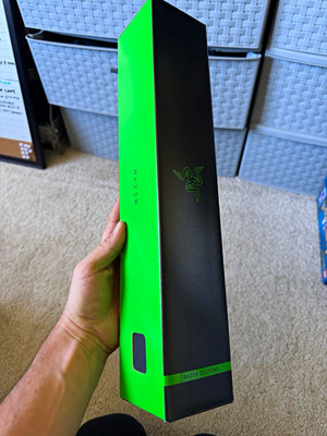 Razer Gaming Mouse Pad Mat Black/Green Patterned Design MPN RZ02-03335200-E3M1