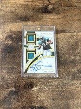 2022 Immaculate Ricky Willams Triple Patch On Card Auto /99 Miami Dolphins