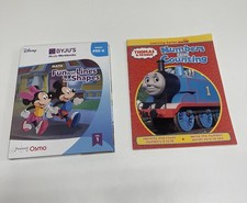 Math Workbooks Fun With Lines Shapes Numbers Counting Educational PreK Lot of 2