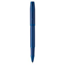 Parker penna roller IM Monochrome punta fine blu inchiostro nero