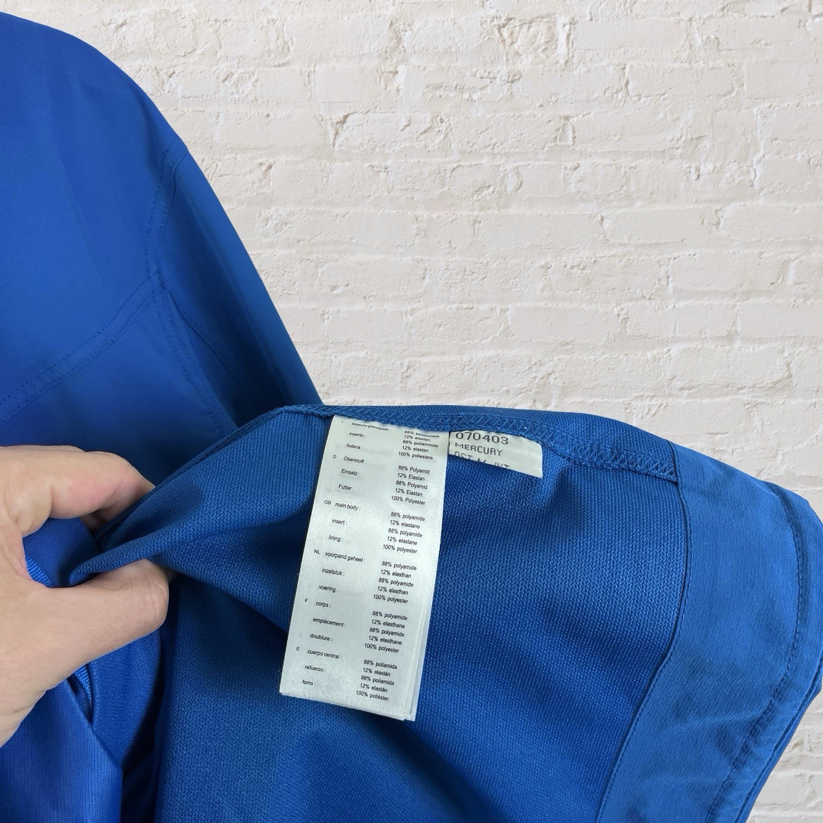 Dynafit Softshell Jacket Blue Full Zip Hooded Hik… - image 6