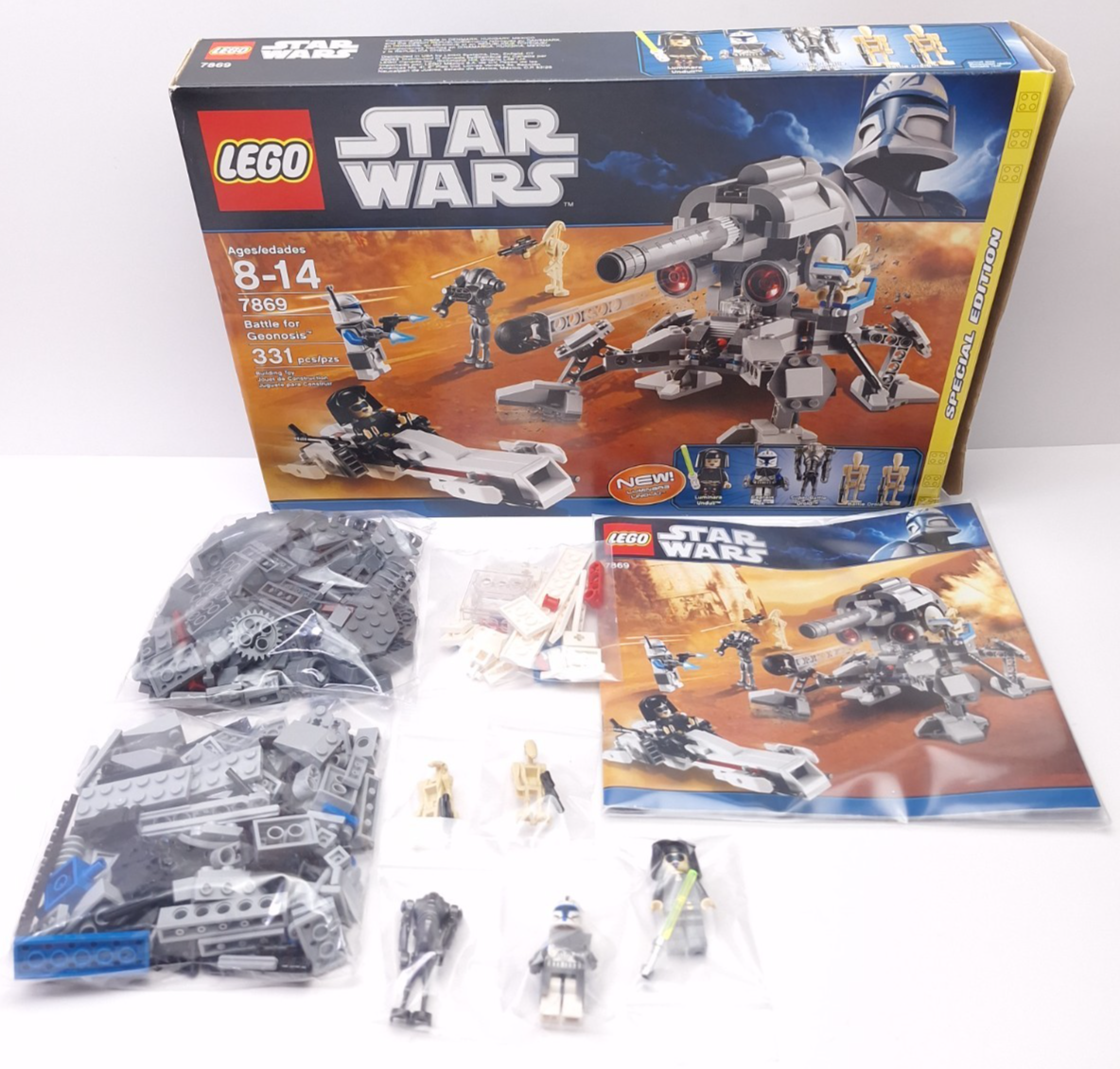 Lego Star Wars Clone Wars Set 7869 - Battle for Geonosis Complete