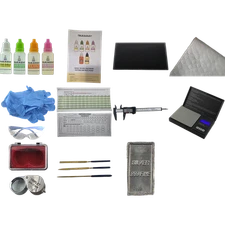 Gold Testing Kit 10k 14k 18k 22k Stone Ring Coin Bar Bullion Jewelry Acid Tester