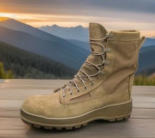 Botas de Combate Altama Gore-Tex Talla 10 R Usadas En muy buena condición SPM1C1-12-D-1053 Crewman Punta Suave