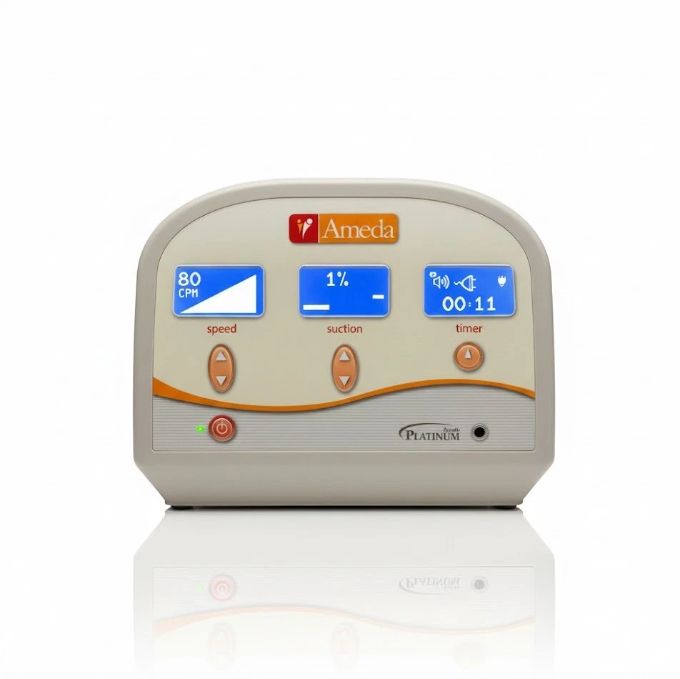 Extractor de leche eléctrico Ameda Platinum grado hospitalario 24508924 con cable de alimentación Foto 2 de 4