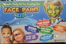 Face Paint Kit Palette Kids  Adult Washable Halloween, Party, Make Up Kit Set.