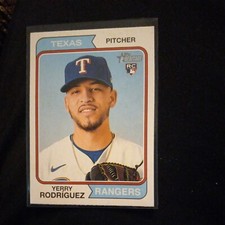 2023 Topps Heritage - #320 Yerry Rodriguez (RC)