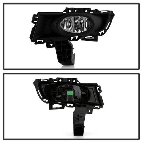 SPYDER AUTO Fog Lights Assembly W/Switch Clear Fits 07-08 Mazda 3 5020765 - Foto 4 di 4