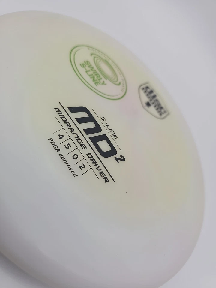 Discmania MD2 Swirly S Line 180g Innova Made Special Edition Plastic New Disc - Image 2 of 4