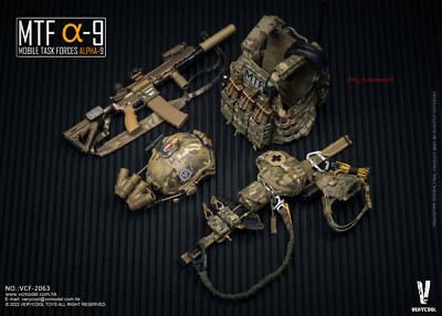 その他 VERYCOOL Mobile Task Forces MTF Alpha-9 Mobile Task Force Alpha-9 Verycool - Machinegun