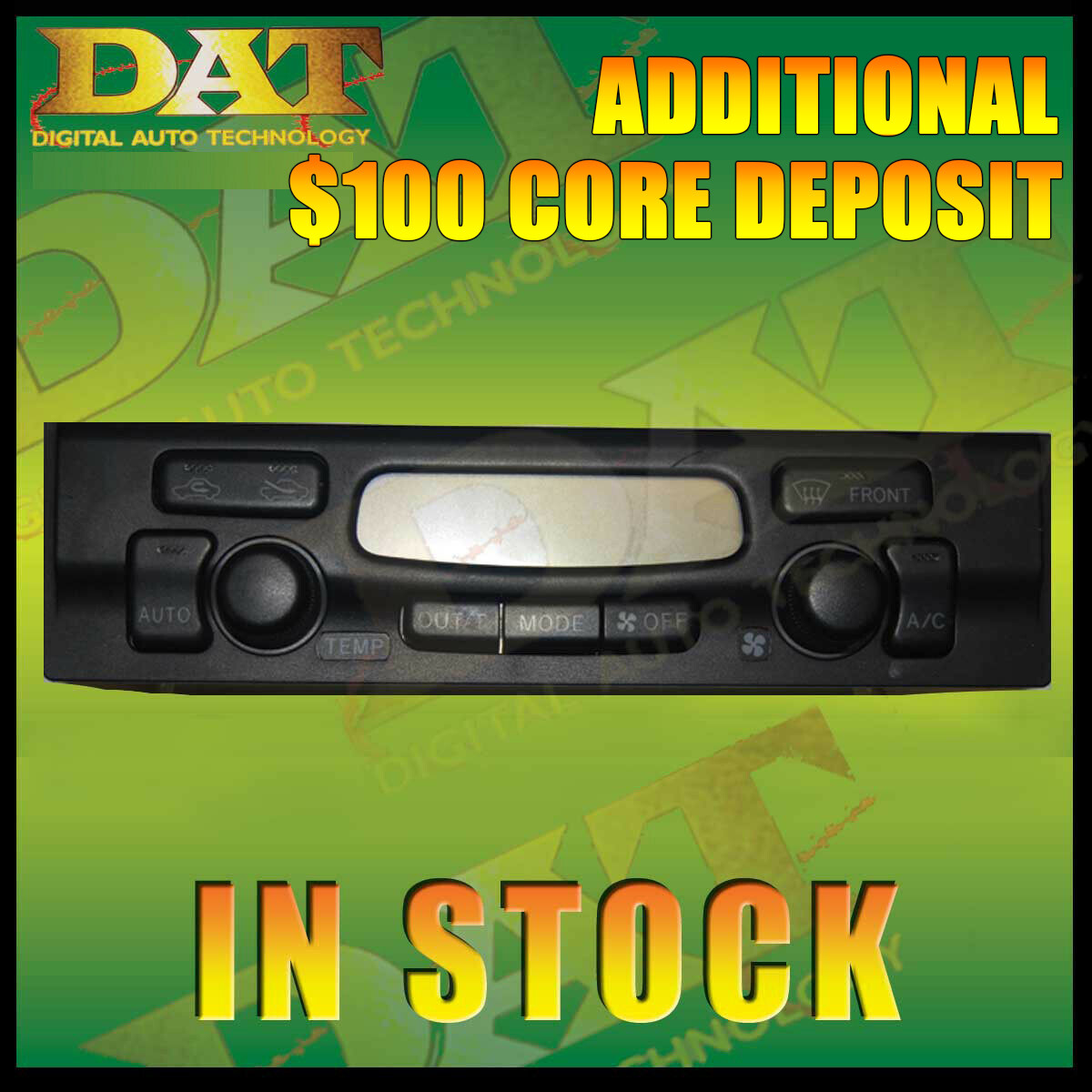 2003-2009 Toyota 4Runner Limited Ac Heater Climate Control Unit