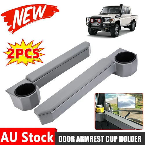 Magnet Door Armrest Cup Holder For Toyota Land Cruiser 70 Series 76 79 Hj75 - Picture 2 of 14