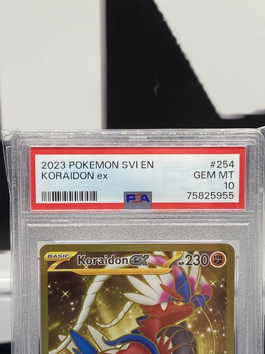 2023 KORAIDON ポケモンカード GEM MT 10 PSA 10 Gem Mint Koraidon ex SAR 103/078 Scarlet ex SV1S