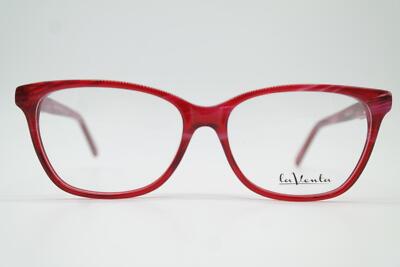 Brille la Venta 81654 Rot Gold Oval Brillengestell eyeglasses Neu