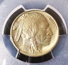 New Listing1917-S 5C Buffalo Nickel, MS64 PCGS. Beautiful Toning!