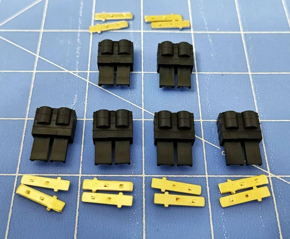 5 Male TRX CONNECTOR PLUG LIPO NIMH for TRAXXAS REV SLASH RALLY SUMMIT RUSTLER - Image 2 of 4