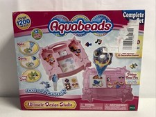 Aquabeads Ultimate Design Studio 1200 Beads New Complete In Open Worn Box