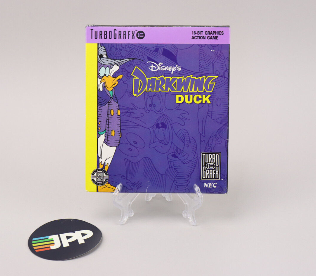 Disney's Darkwing Duck NEC TurboGrafx-16 TG16 Game w/Box Disney's Darkwing Duck NEC TurboGrafx-16 TG16 Game w/Box