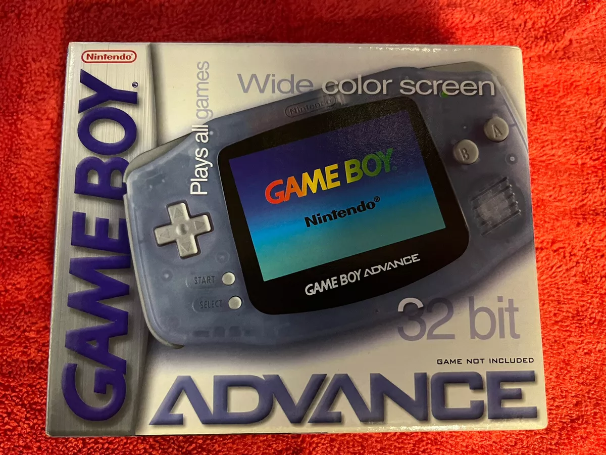 Game Boy Advance Console in Glacier