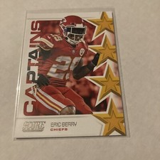 2019 Score Football Captains #27 Eric Berry Chiefs
