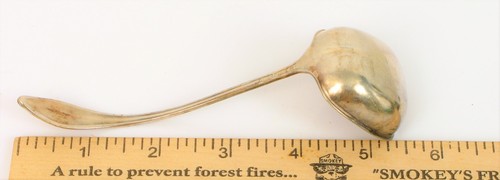 VINTAGE DESIGNER SIGNED TOWLE 1912 STERLING SILVER LADLE SPOON MARY CHILTON NICE - Picture 2 of 2