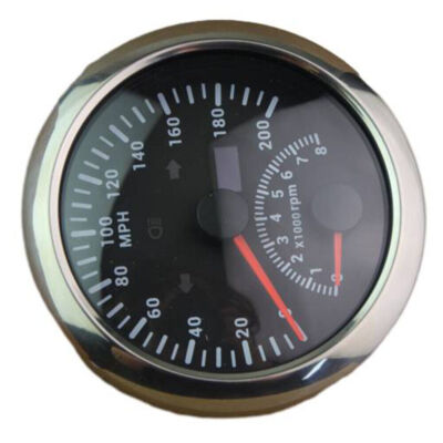 Tachometer Gauges Motorcycle Speedometer Universal GPS #W1