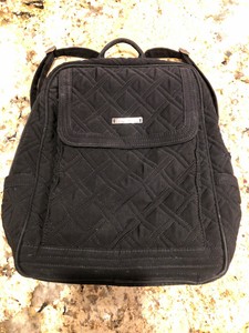 vera bradley black backpack purse
