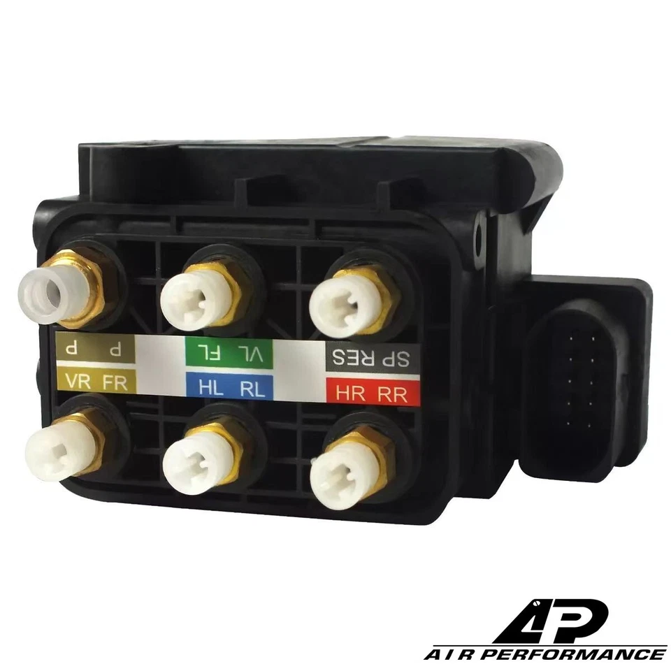 Fit for C216, S212, W164,W212 Air Suspension Solenoid Valve Block 2123200258 Foto 4 de 4