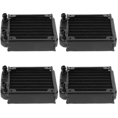  Set of 4 Computer-Wasserkühlungskühler Wärmetauscher CPU-Lüfter Elektronisch
