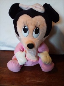 7" Disney Baby Minnie Mouse Stuffed Animal Plush Toy