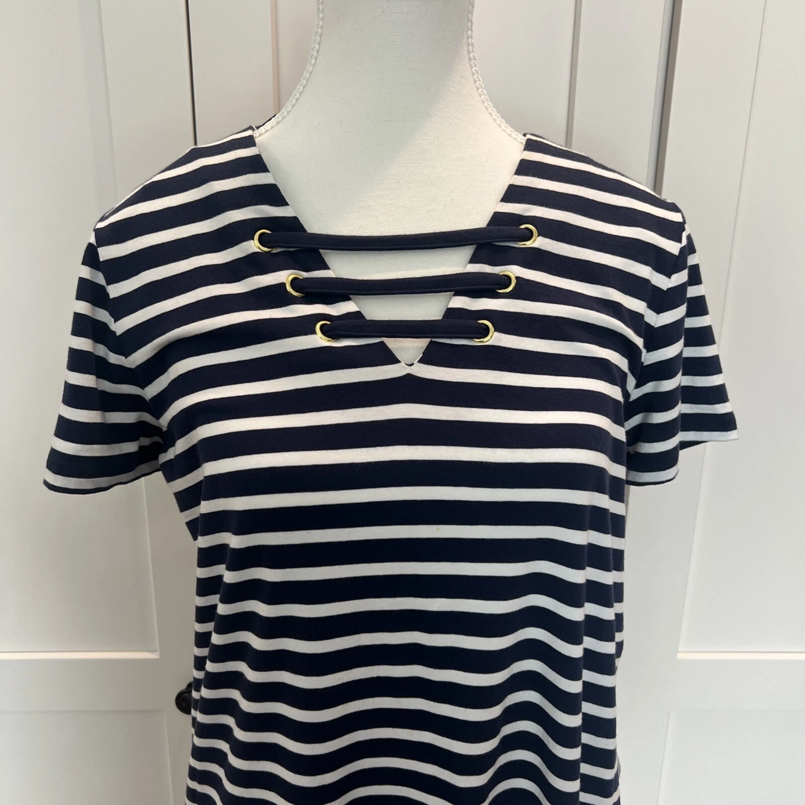 Abito nautico a righe Michael Kors Piccolo