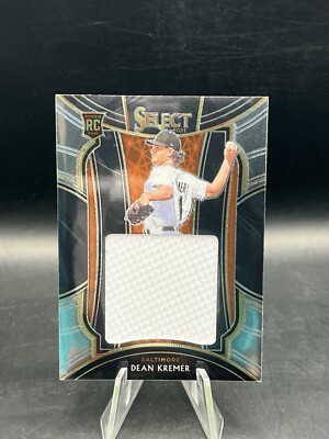 2021 Panini Select #RJS-DK Dean Kremer Rookie RC Player Worn Patch Orioles