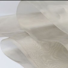 EMF Shielding Metal Fiber Fabric Anti Radiation RFID Block Sheer 100 Mesh Cloth