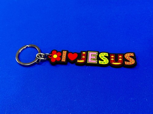 Llavero religioso I Love Jesus Words bloque letras - Llavero - Imagen 2 de 12